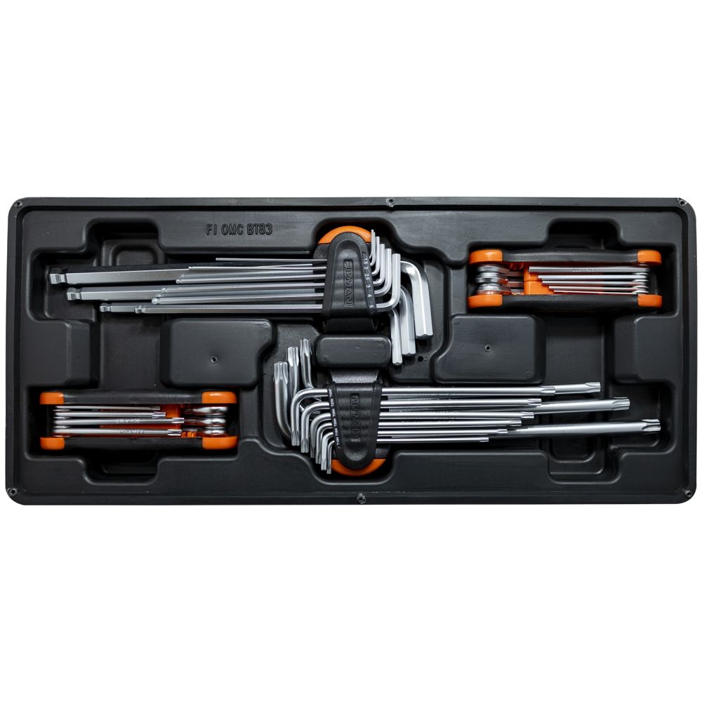 FIXMAN Tray 4 Piece Hex And Torx Key Set